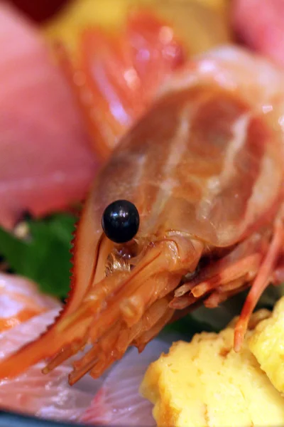 Tutup gambar dari gulung sushi — Stok Foto