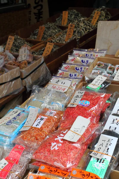 築地魚市場、東京、日本 — ストック写真