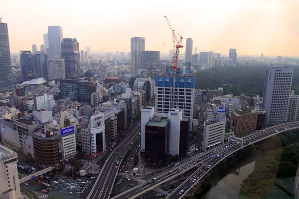 Lager bild av Tokyo skyline — Stockfoto