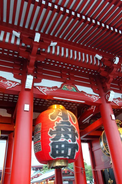 Hozo-mon Gate, Templo Senso-ji, Tokio, Japón —  Fotos de Stock