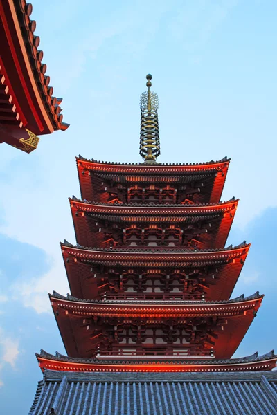 Tempio di Senso-ji, Tokyo, Giappone — Foto Stock