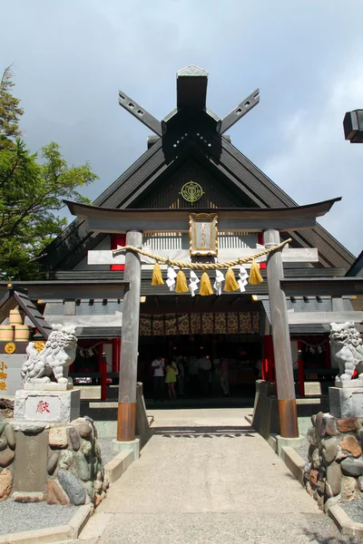 ศาลเจ้าอาซาเกะ, ภูเขาไฟฟูจิ, ประเทศญี่ปุ่น — ภาพถ่ายสต็อก
