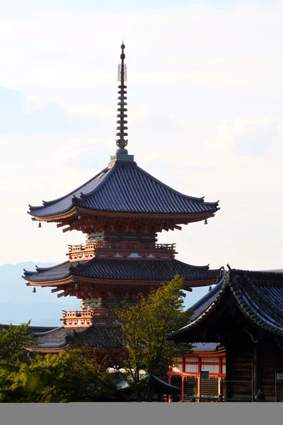 Templo de Kiyomizudera, Kyoto, Japão — Fotografia de Stock