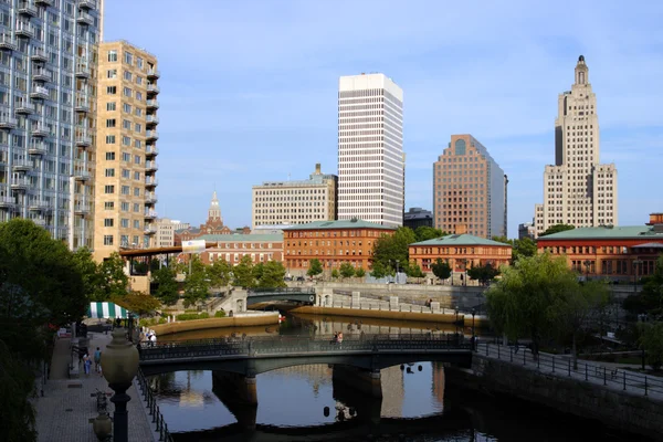 Stock beeld van Providence, Rhode Island, Verenigde Staten — Stockfoto