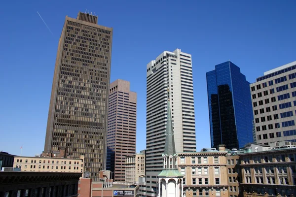 Edificio y horizonte en el centro de Boston, EE.UU. —  Fotos de Stock