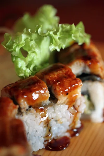 Close-up beeld van sushi roll — Stockfoto
