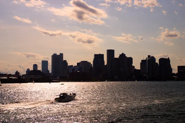 Stock image of Boston skyline — Stock Photo, Image