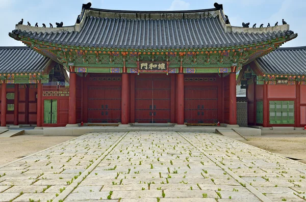 Gyeongbok palast, seoul, koreanische republik — Stockfoto