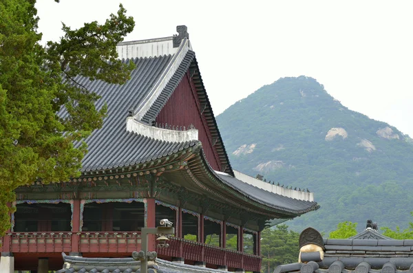 Gyeongbok Palace, Soul, Korejská republika — Stock fotografie