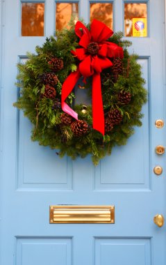 Boston, Massachusetts, ABD 'de kar yağışının stok görüntüsü