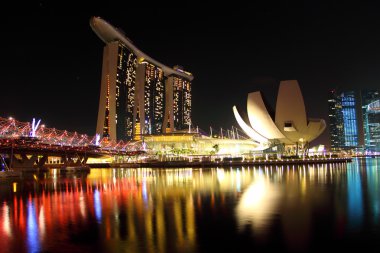 Singapur cityscape stok görüntü