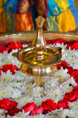 bir tapınak Hindu Hindistan düğün töreni