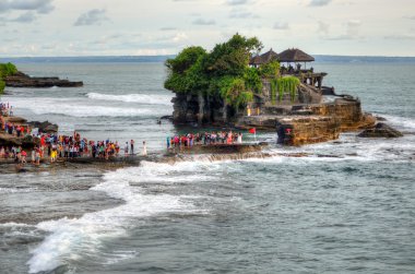 Bali Adası Endonezya 'daki Tanah Lot Tapınağı