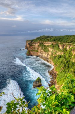 Uluwatu Tapınağı, Bali, Endonezya stok görüntü