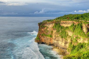 Uluwatu Tapınağı, Bali, Endonezya stok görüntü