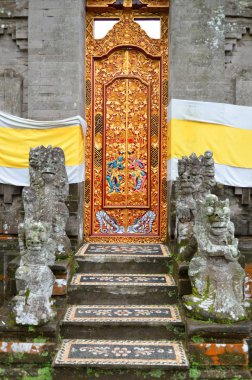 Pura ulun danu bratan, hindu Tapınağı bratan Gölü, bali, Endonezya