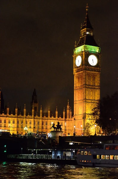 큰 벤 과 의회의 집 , london, uk — 스톡 사진