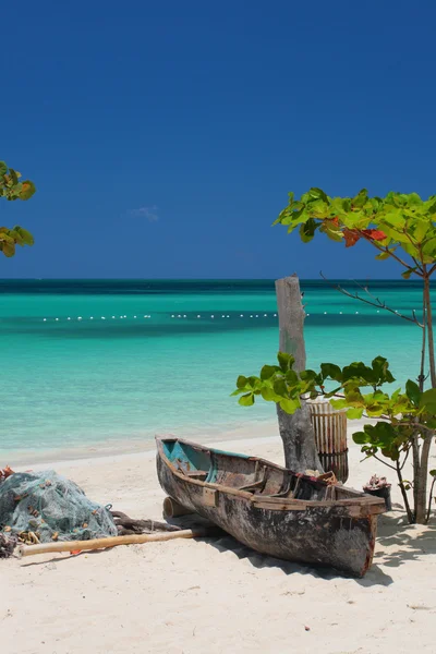 Sedm mil pláž, Negril, Jamajka — Stock fotografie