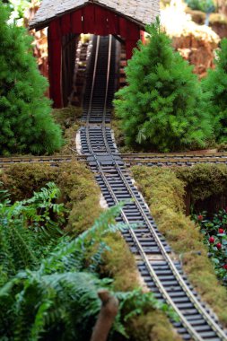 Minyatür modeli lokomotif