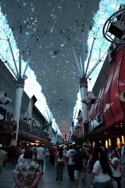 Fremont Street zkušenosti, Las Vegas, Usa — Stock fotografie