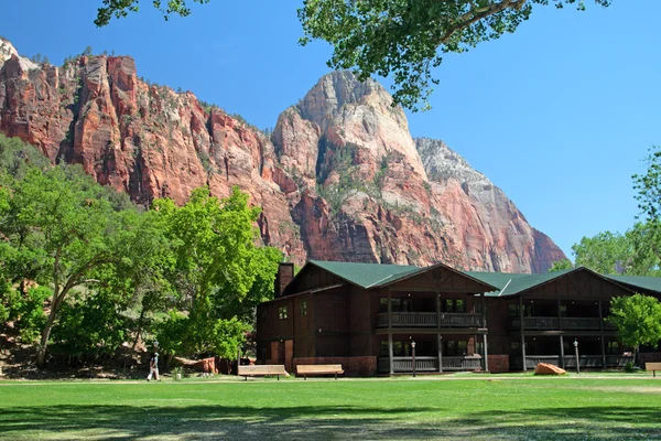 Die grotte, zion nationalpark, usa — Stockfoto