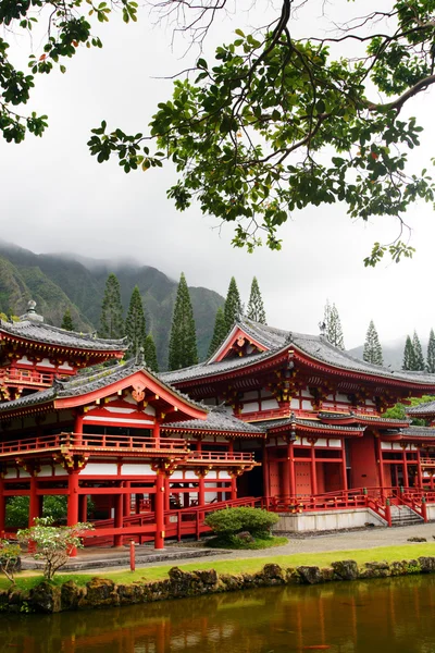 Byodo-In Temple, O'aho, Havaj — Stock fotografie