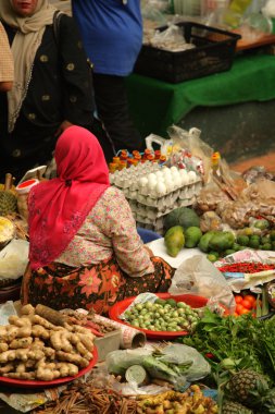 Pasar Siti Hatice (Kota Bharu orta Market), Kelantan, Malezya