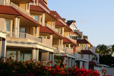 San Diego waterfront ve manzarası stok görüntü