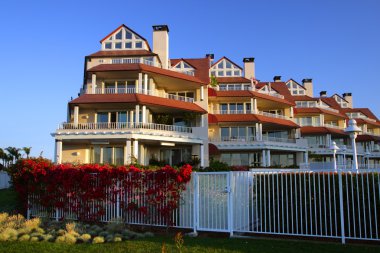 San Diego waterfront ve manzarası stok görüntü