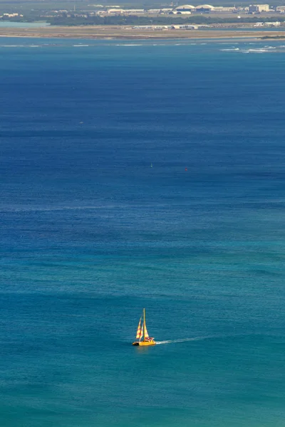Pláž Waikiki, Honolulu, Oahu, Hawaii — Stock fotografie