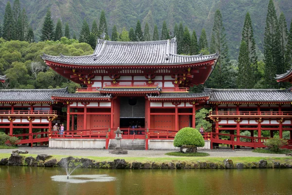 Byodo-In tempel, O'aho, Hawaii — Stockfoto