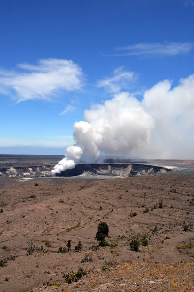 夏威夷火山国家公园，美国 — 图库照片