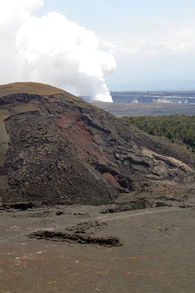 夏威夷火山国家公园，美国 — 图库照片