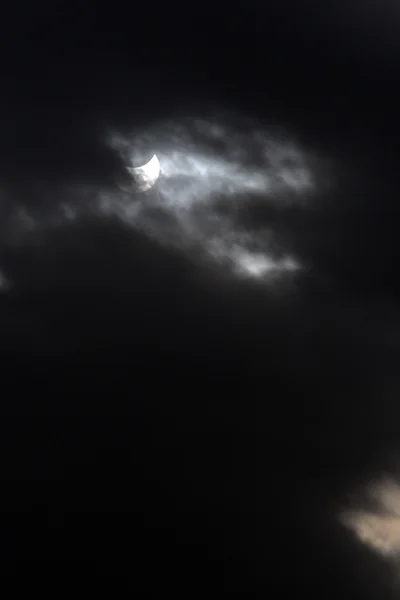 Archivbild einer Sonnenfinsternis — Stockfoto