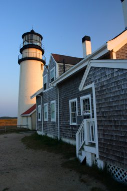 Yarış nokta ışık Cape Cod, Massachusetts tarihi bir deniz feneri olduğunu
