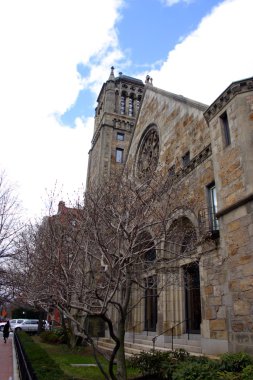 Bina ve Boston şehir merkezinde manzarası