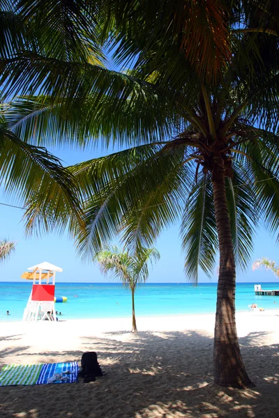 Doktor jeskyně Beach, Montego Bay, Jamajka — Stock fotografie