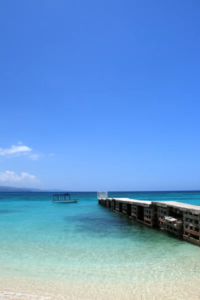 Orvos Cave strandjától, Montego Bay, Jamaica — Stock Fotó