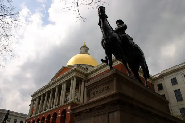 Massachusetts casa de estado — Foto de Stock