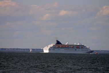 Boston Skyline stok görüntü