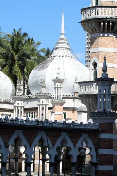 Mezquita histórica, Masjid Jamek en Kuala Lumpur, Malasia — Foto de Stock