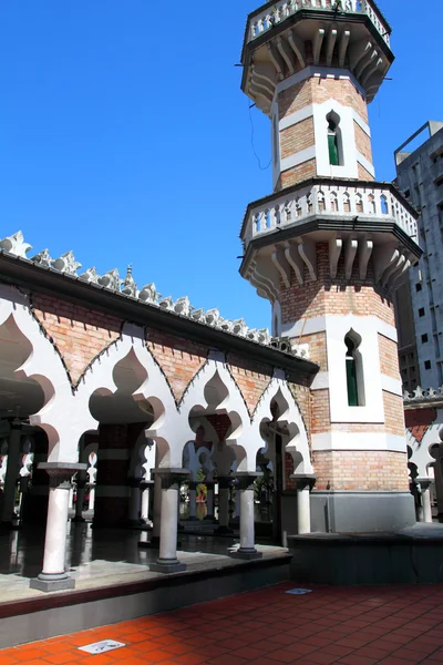 Zabytkowy Meczet masjid jamek w kuala lumpur, Malezja — Zdjęcie stockowe