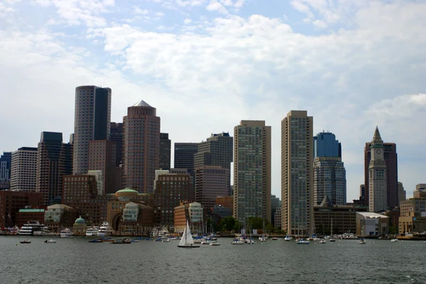 Imagem stock de linha do horizonte de Boston — Fotografia de Stock