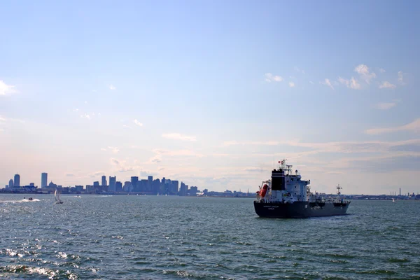 Skladem obrázek bostonské Panorama — Stock fotografie