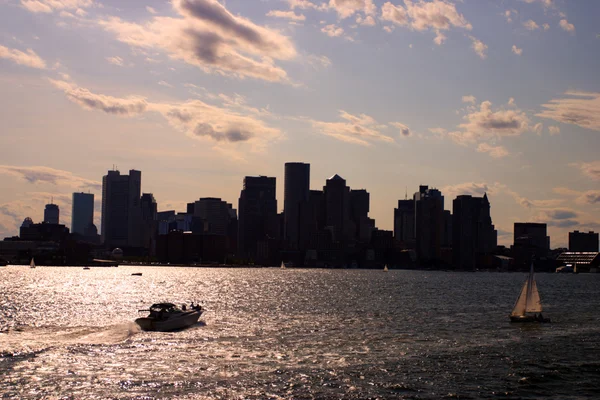 Stock image of Boston skyline — Stock Photo, Image