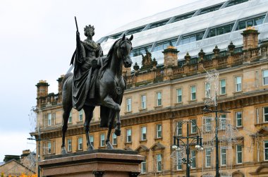 Glasgow, İskoçya'nın stok görüntü