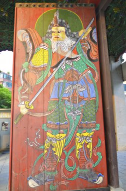 bongeunsa Tapınağı gangnam bölgesinde Seul, Kore