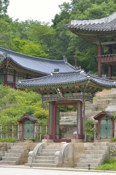 Changdeokgung pałacu w Seulu, Korea Południowa — Zdjęcie stockowe