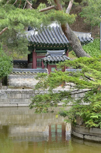 Palácio Changdeokgung em Seul, Coreia do Sul — Fotografia de Stock