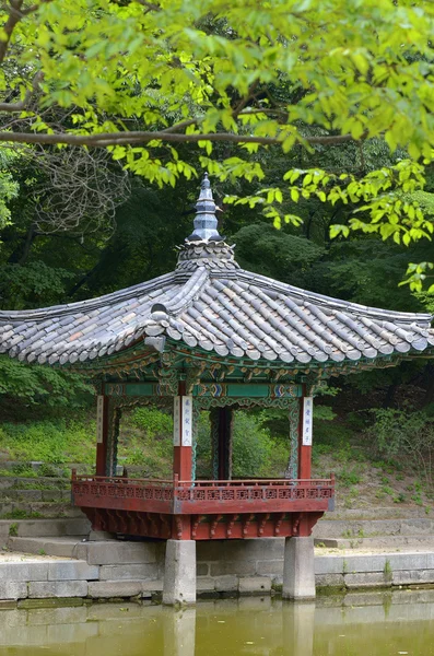 Changdeokgung pałacu w Seulu, Korea Południowa — Zdjęcie stockowe